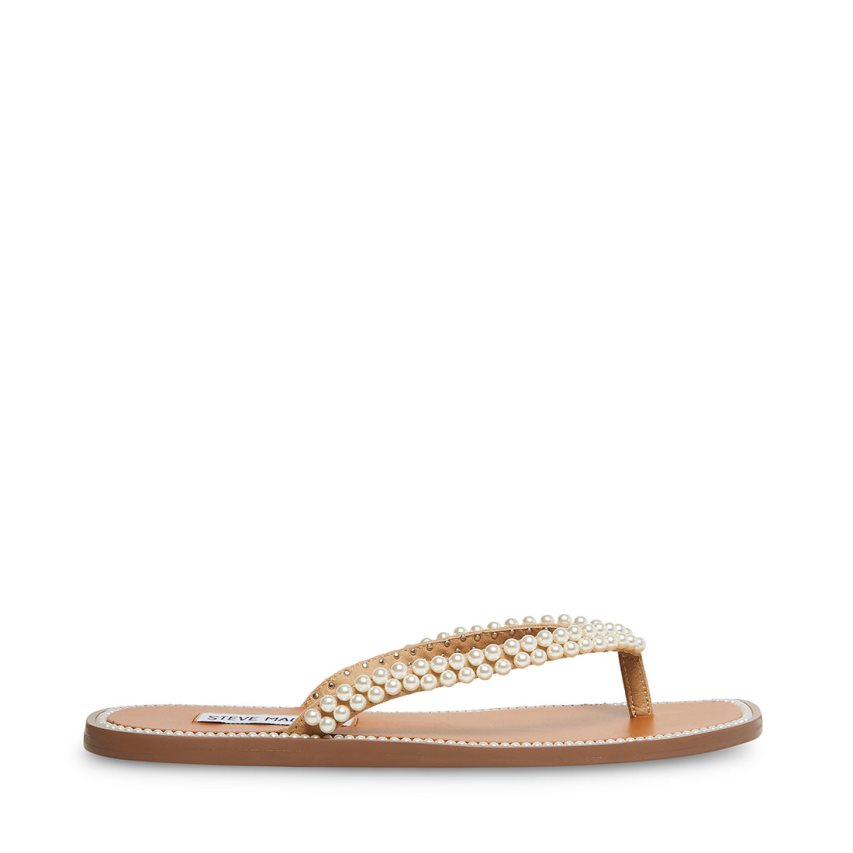Chanclas Steve Madden Nadira Mujer Blancas | ES TH690S